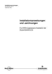 Emerson Micro Motion IFT9701 Installationsanweisungen