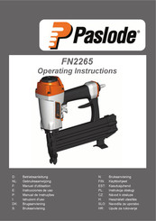 Paslode FN2265 Betriebsanleitung