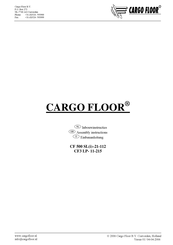 Cargo Floor CF 500 SLi-21-112 Einbauanleitung