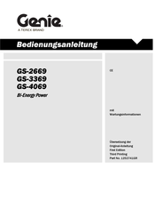 Terex Genie GS-2669 Bedienungsanleitung