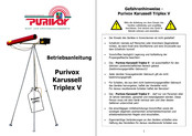 PURIVOX Triplex V Betriebsanleitung