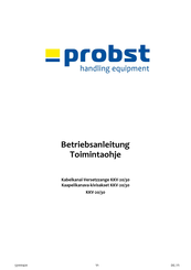 probst 53100420 Betriebsanleitung