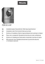 Miele PDR 914 HP Installationsplan