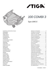 Stiga 100 COMBI 3 Gebrauchsanweisung