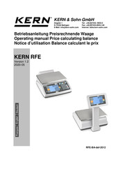 KERN RFE Betriebsanleitung