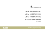 thomann STAIRVILLE LED Par 56 COB RGBW 30W Bedienungsanleitung