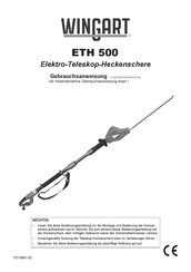 Wingart ETH 500 Gebrauchsanweisung