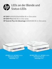 HP DeskJet Plus Ink Advantage 6400 All-in-One Serie Bedienungsanleitung