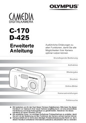 Olympus CAMEDIA C-170 Erweiterte Anleitung