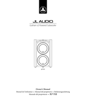 JL Audio GOTHAM v2 Bedienungsanleitung