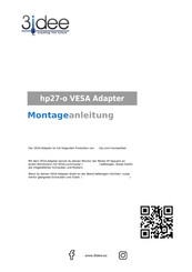 3idee hp27-o Montageanleitung