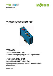 WAGO 750-484/000-001 Handbuch