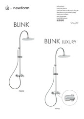 Newform BLINK luxury 70952 Bedienungsanleitung