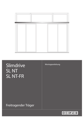 GEZE Slimdrive SL NT-FR Montageanleitung