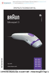 Braun Silk expert 3 BD 3003 Bedienungsanleitung