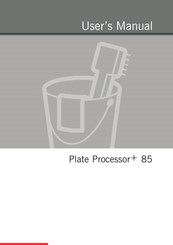 Glunz & Jensen Plate Processor+ 85 Bedienungsanleitung