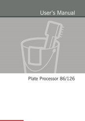 Glunz & Jensen Plate Processor 126 Bedienungsanleitung