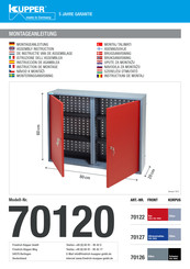 Kupper 70122 Montageanleitung