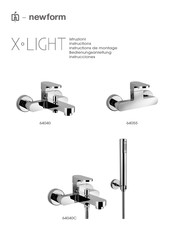 Newform X-LIGHT 64040 Bedienungsanleitung