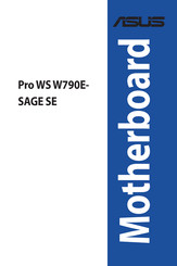 Asus Pro WS W790E-SAGE SE Bedienungsanleitung