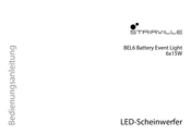 thomann STAIRVILLE BEL6 Battery Event Light 6x15W Bedienungsanleitung