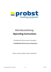 Probst STONEMAGNET SM-600 Betriebsanleitung