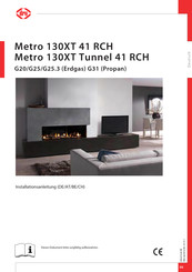 Dru Metro 130XT 41 RCH Installationsanleitung