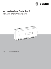 Bosch APC-AMC2-2WCF Installationshandbuch