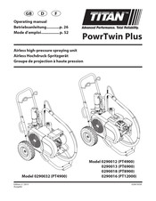 Titan POWRTWIN PLUS PT8900 Betriebsanleitung