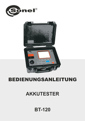 Sonel BT-120 Bedienungsanleitung
