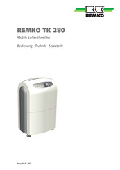 REMKO TK-Serie Bedienungsanleitung