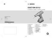 Bosch EXACT ION 18 V-LI Originalbetriebsanleitung