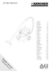 Kärcher NT 35/1 Tact Te M Bedienungsanleitung