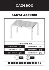 CAZEBOO SANTA 400S300 Bedienungsanleitung
