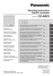 Panasonic CZ-ANC3 Bedienungsanleitung
