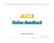 Aopen AK33 Online-Handbuch