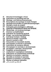 Elica SYNTHESIS Montage- Und Gebrauchsanweisungen
