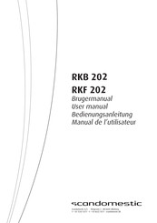 Scandomestic RKF 202 Bedienungsanleitung