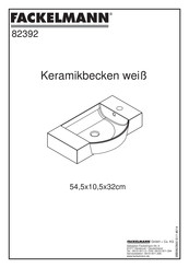 Fackelmann SBC 4163050445 Montage- Und Pflegehinweise