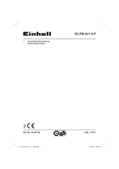 EINHELL GC-PM 40/1 S-P Originalbetriebsanleitung