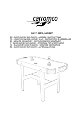 Carromco 04017 Aufbauanleitung