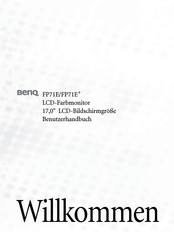 BenQ FP71E+ Benutzerhandbuch