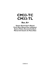 DFI CM33-TC Benutzerhandbuch