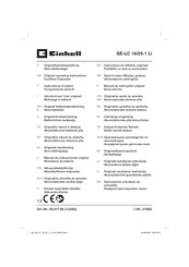 EINHELL GE-LC 18/25-1 Li Originalbetriebsanleitung