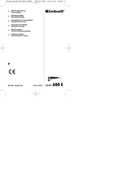 EINHELL BT-AP 600 E Bedienungsanleitung