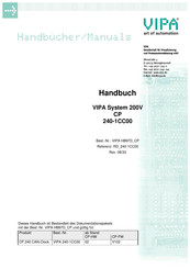 YASKAWA VIPA 240-1CC00 Handbuch