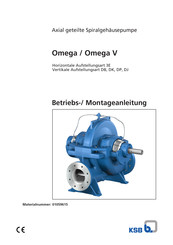 KSB Omega V Ergänzung Zur Betriebs-/Montageanleitung