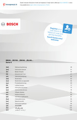 Bosch BBH85B1 Gebrauchsanleitung