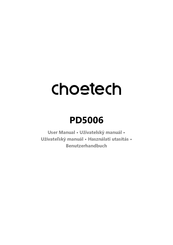 Choetech PD5006 Benutzerhandbuch