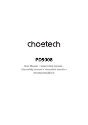 Choetech PD5008 Benutzerhandbuch